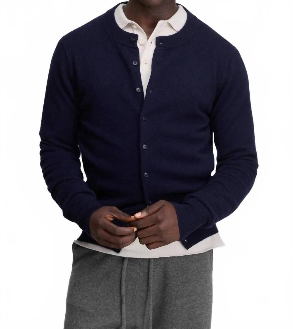 NEW EXTREME CASHMERE n°354 be cardi classic cardigan in navy